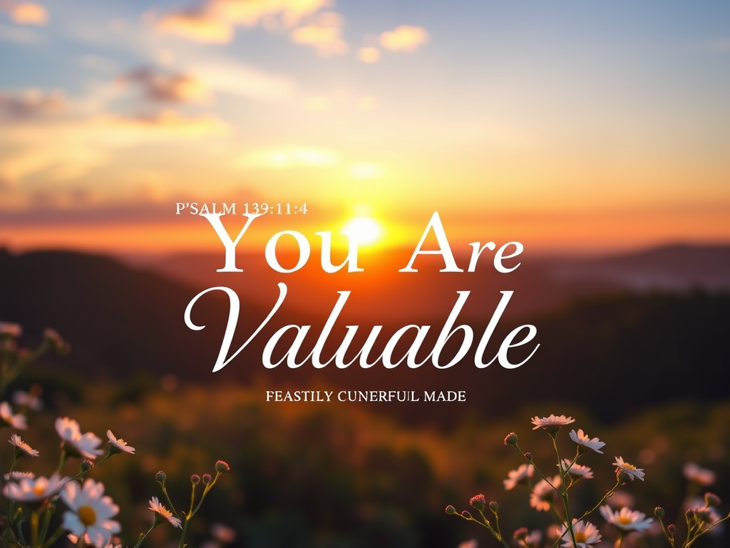 Embrace Your Worth: Fearfully and Wonderfully Made