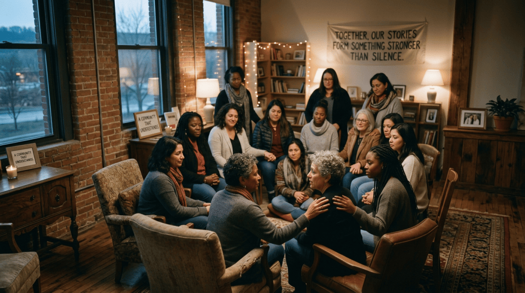 Supportive women community wide composition