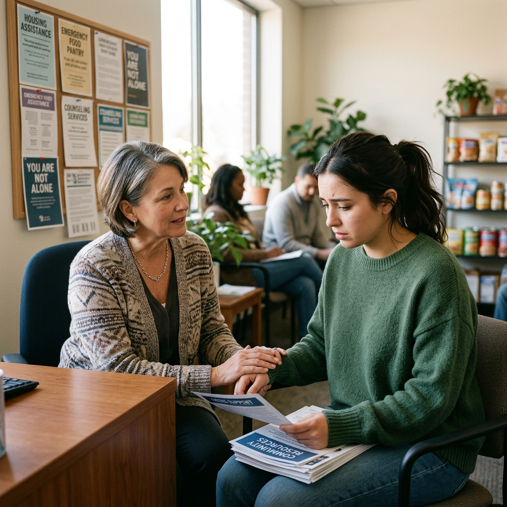 Compassionate crisis support and community resources